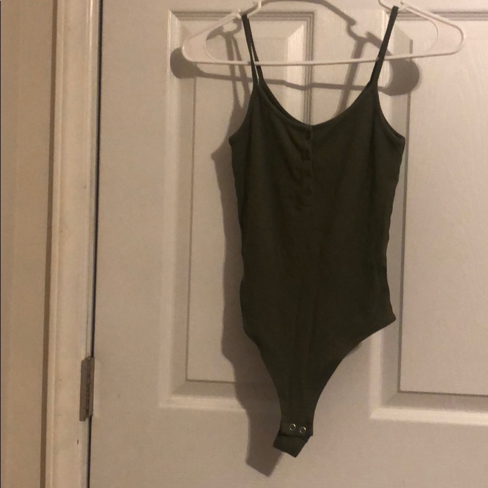 Olive Green Body suit
